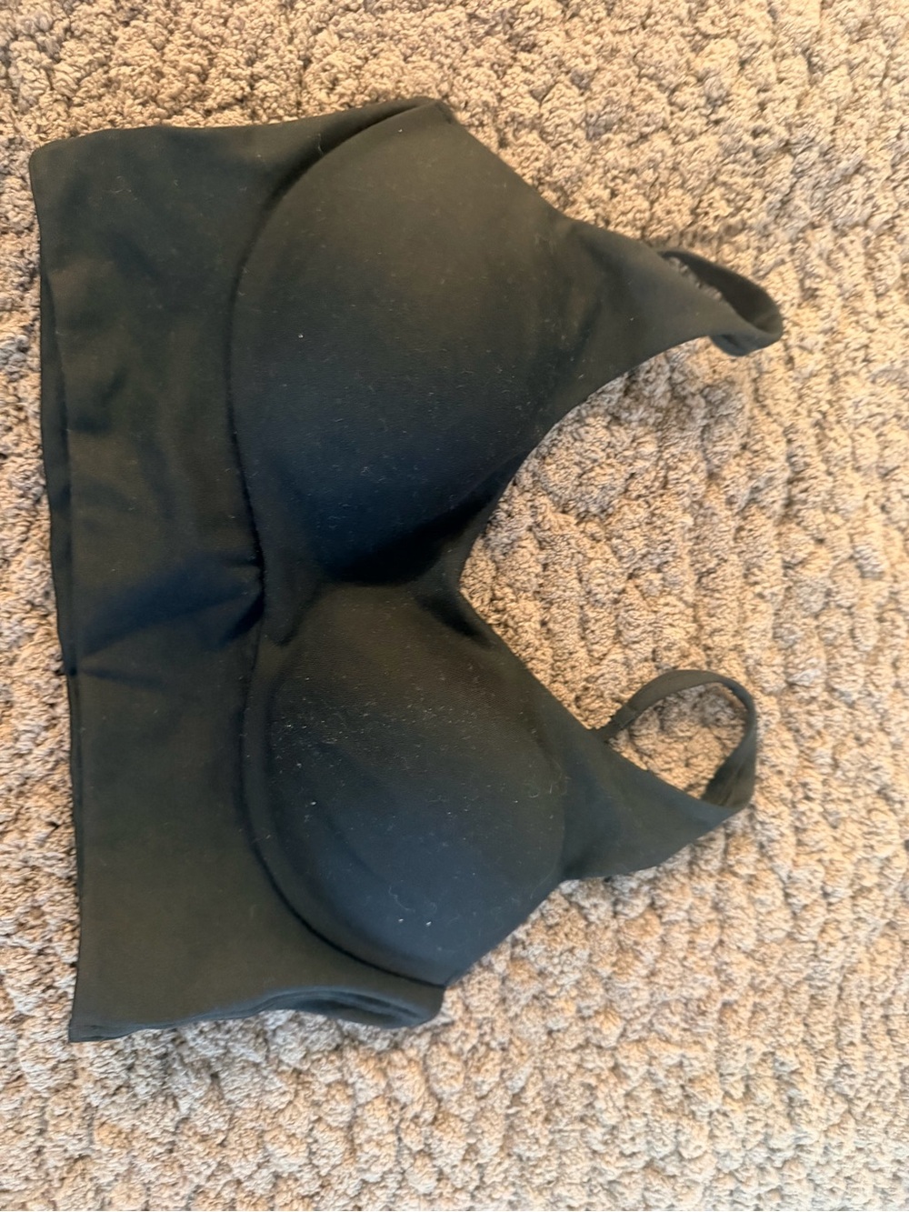 Victoria's Secret Black Seamless Padded Sport Bra